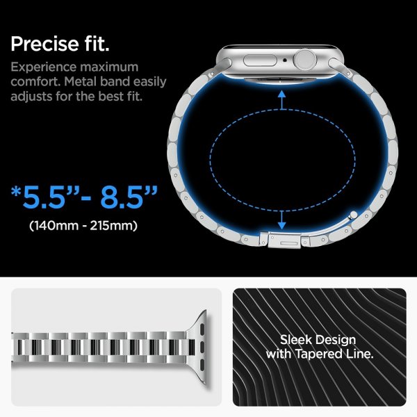 Spigen Apple Watch 38/40/41mm ranneke Modern Fit 316L Hopea