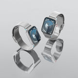 Spigen Apple Watch 38/40/41/42mm ranneke Sleek Link, hopea