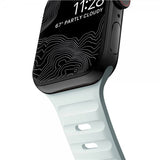 Nomad Apple Watch 38/40/41/42mm ranneke Sport Band Icy Blue Glow