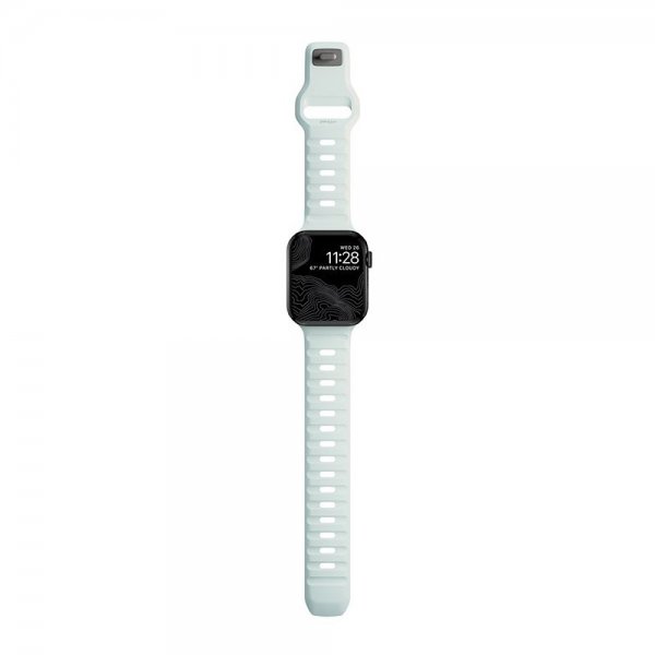 Nomad Apple Watch 38/40/41/42mm ranneke Sport Band Icy Blue Glow