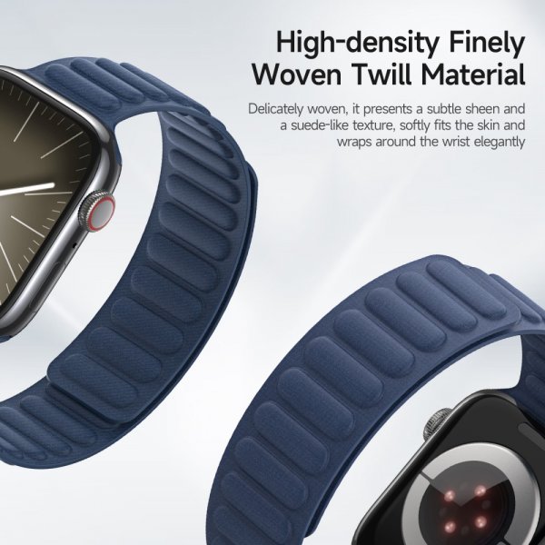 Dux Ducis Apple Watch 38/40/41mm ranneke BL Series, sininen