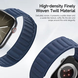 Dux Ducis Apple Watch 38/40/41mm ranneke BL Series, sininen