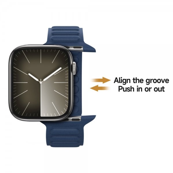 Dux Ducis Apple Watch 38/40/41mm ranneke BL Series, sininen