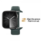 Dux Ducis Apple Watch 38/40/41mm ranneke BL Series Evergreen