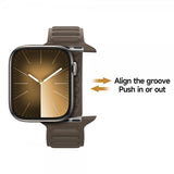 Dux Ducis Apple Watch 38/40/41mm ranneke BL Series Taupe