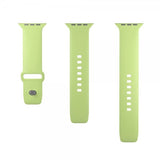 Puro Apple Watch 38/40/41/42mm ranneke ICON Silicone Band Matcha Green
