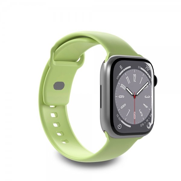 Puro Apple Watch 38/40/41/42mm ranneke ICON Silicone Band Matcha Green