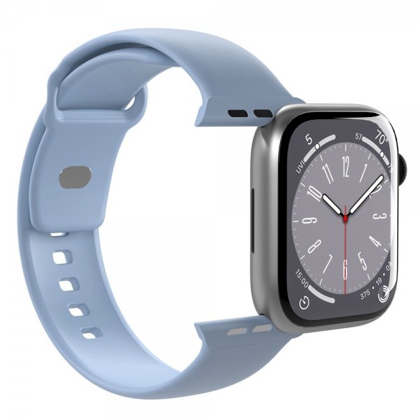 Puro Apple Watch 38/40/41/42mm ranneke ICON Silicone Band Powder Blue