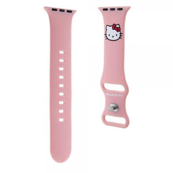Hello Kitty Apple Watch 38/40/41/42mm ranneke Liquid Silicone Pink