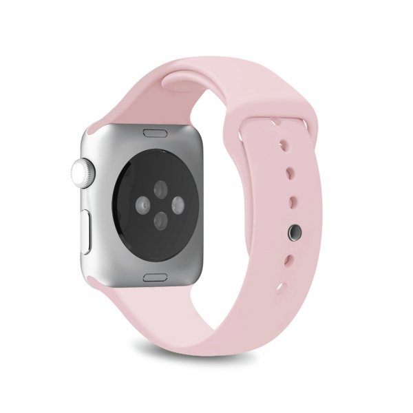 Puro Apple Watch 38/40/41/42mm ranneke ICON Silicone Band Rose
