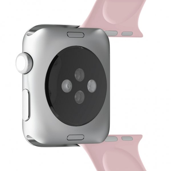 Puro Apple Watch 38/40/41/42mm ranneke ICON Silicone Band Rose