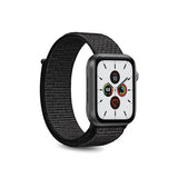 Puro Apple Watch 38/40/41/42mm ranneke Sport Band musta