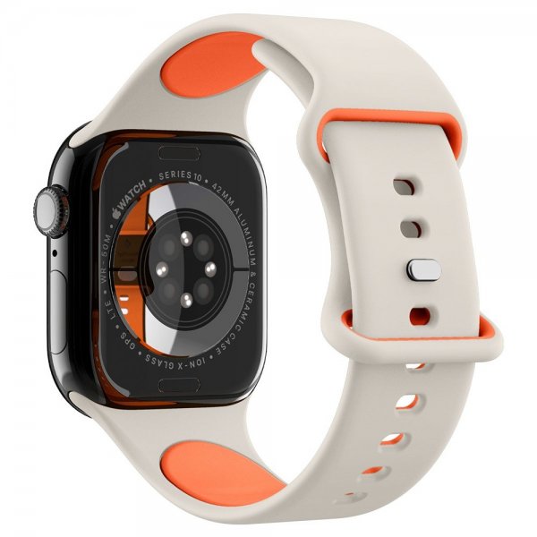 Spigen Apple Watch 40/41/42mm ranneke Nano Pop Orange Beige