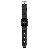 Spigen Apple Watch 40/41mm Kuori rannekkeella Rugged Armor Pro Musta
