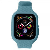 Apple Watch 41mm ranneke, kudottu, sinivihreä