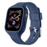 Apple Watch 41mm ranneke, kudottu, tummansininen