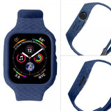 Apple Watch 41mm ranneke, kudottu, tummansininen