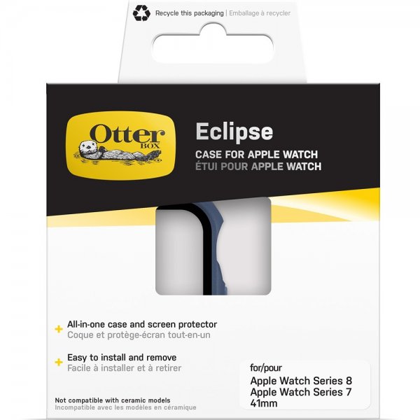 Otterbox Apple Watch 41mm Suojakuori näytönsuojalla Eclipse Baby Blue Jeans