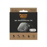 PanzerGlass Apple Watch 41mm kuori näytönsuojalla, kokovartalosuoja D3O musta