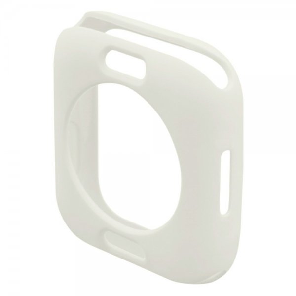 Apple Watch 41mm Suojakuori TPU Luonnonvalkoinen