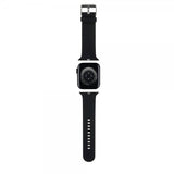 Karl Lagerfeld Apple Watch 44/45/46/Apple Watch Ultra -ranneke Kumi NFT Choupette Musta
