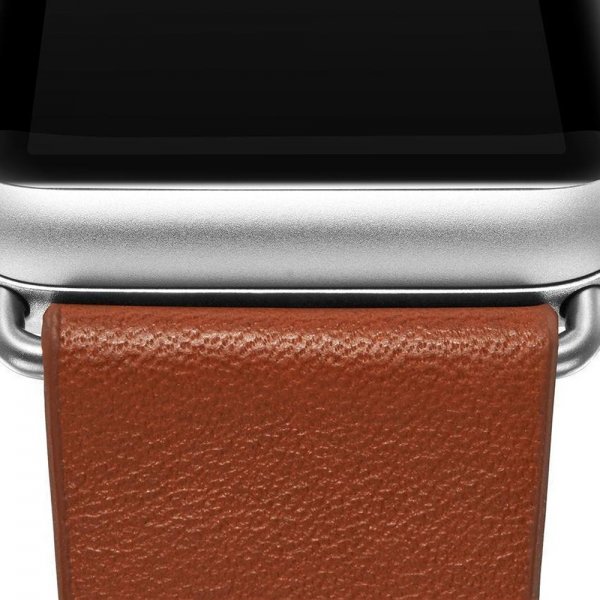 KAVAJ Apple Watch 44/45/46mm/Apple Watch Ultra -ranneke Barcelona, ruskea