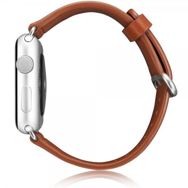 KAVAJ Apple Watch 44/45/46mm/Apple Watch Ultra -ranneke Barcelona, ruskea