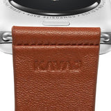 KAVAJ Apple Watch 44/45/46mm/Apple Watch Ultra -ranneke Barcelona, ruskea