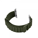 Puro Apple Watch 44/45/46mm/Apple Watch Ultra Extreme Band -ranneke, armeijanvihreä