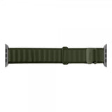 Puro Apple Watch 44/45/46mm/Apple Watch Ultra Extreme Band -ranneke, armeijanvihreä