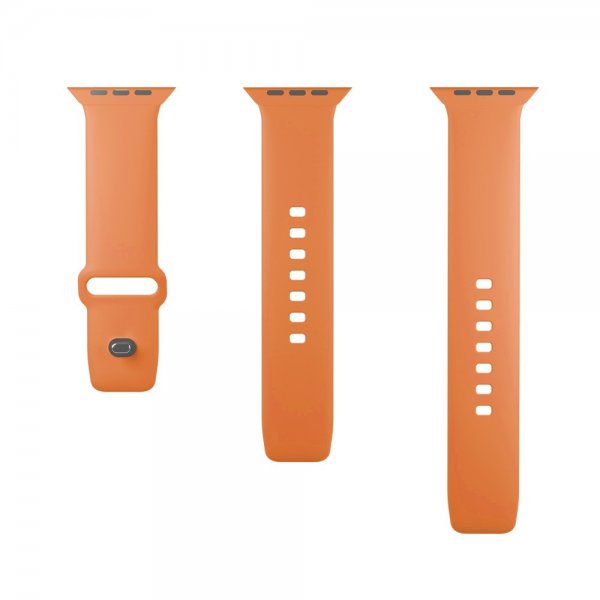 Puro Apple Watch 44/45/46mm/Apple Watch Ultra -ranneke ICON Silicone Band Apricot
