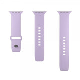 Puro Apple Watch 44/45/46mm/Apple Watch Ultra -ranneke ICON Silikoniranneke Laventeli
