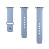 Puro Apple Watch 44/45/46mm/Apple Watch Ultra -ranneke ICON silikoniranneke Powder Blue