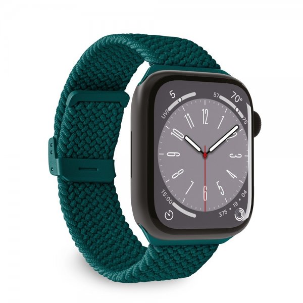 Puro Apple Watch 44/45/46mm/Apple Watch Ultra -ranneke Loop Jade