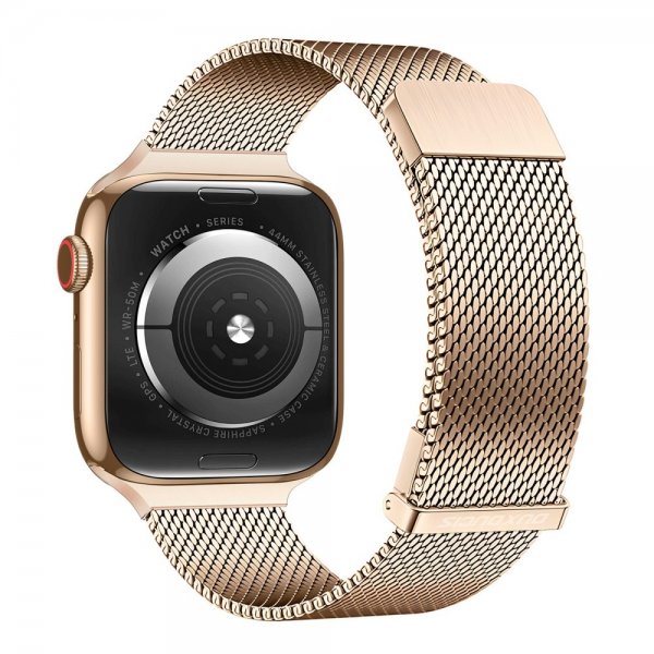 Dux Ducis Apple Watch 44/45/46mm/Apple Watch Ultra Milanese Pro Series ranneke, kulta