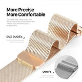 Dux Ducis Apple Watch 44/45/46mm/Apple Watch Ultra Milanese Pro Series ranneke, kulta