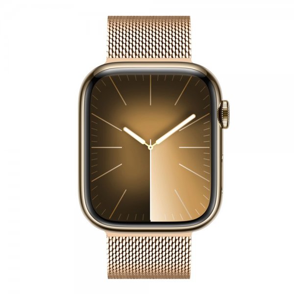 Dux Ducis Apple Watch 44/45/46mm/Apple Watch Ultra Milanese Pro Series ranneke, kulta