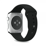 Puro Apple Watch 42/44/45mm ranneke Icon musta