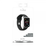 Puro Apple Watch 42/44/45mm ranneke Icon musta