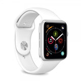 Puro Apple Watch 42/44/45mm ranneke Icon Valkoinen