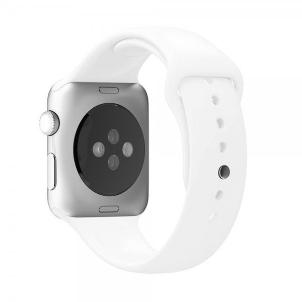 Puro Apple Watch 42/44/45mm ranneke Icon Valkoinen