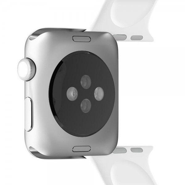 Puro Apple Watch 42/44/45mm ranneke Icon Valkoinen