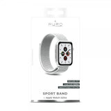 Puro Apple Watch 42/44/45mm Urrem Sport Band Vit