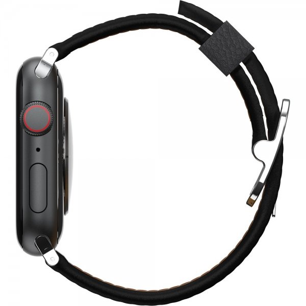 Otterbox Apple Watch 44/45/46mm ranneke Symmetry Cactus Leather Noir Ash