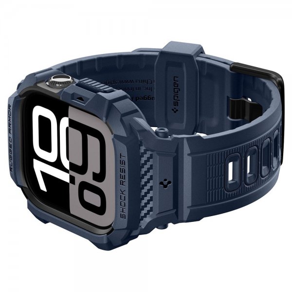 Spigen Apple Watch 42mm (Series 10/11) ranneke Rugged Armor Pro 2 Navy Blue