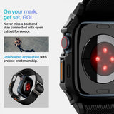 Spigen Apple Watch 42mm (Series 10/11) ranneke ja suojakotelo Lite Fit Pro Matte Black