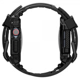 Spigen Apple Watch 42mm (Series 10/11) ranneke ja suojakuori Rugged Armor Pro Matte Black
