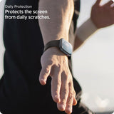 Spigen Apple Watch 42mm (sarja 10/11) Näytönsuoja EliteShield EZ Fit 2-pakkaus