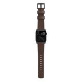 Nomad Apple Watch 44/45/46mm/Apple Watch Ultra ranneke Modern Band Black Hardware Rustic Brown