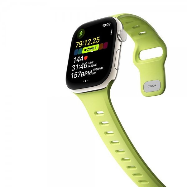 Nomad Apple Watch 44/45/46mm ranneke Tempo Band Lumen